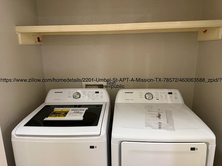 Washer/dryer room