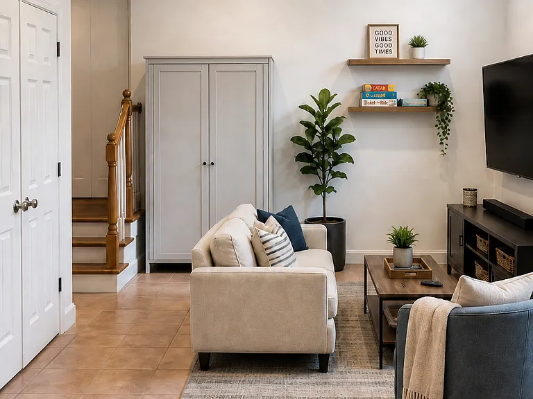 Fully finished basement