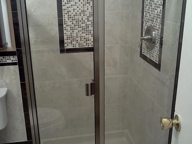 New bath upstairs.