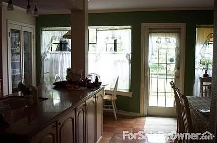 Door to Patio Overlooking Pond