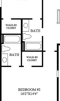 Optional First Floor Bedroom in Lieu of Study