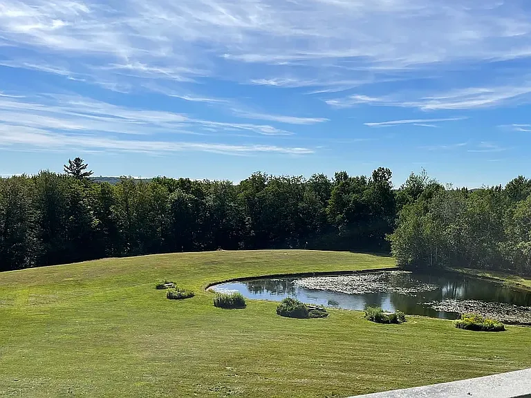 View from deck