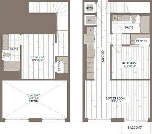 Floor plan Rockefeller - B1a