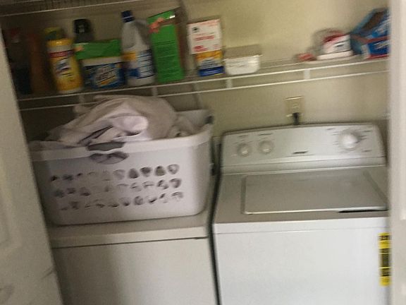 washer and dryer