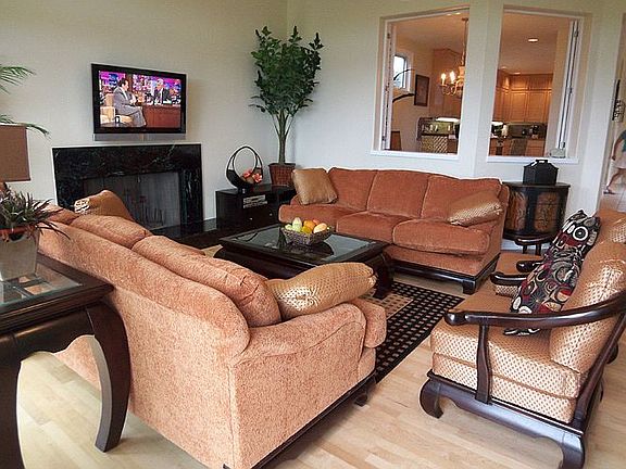Modern Oceanview Living Room