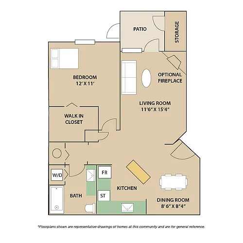 Floor plan Cape Elizabeth FP & LV