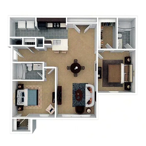Floor plan B1