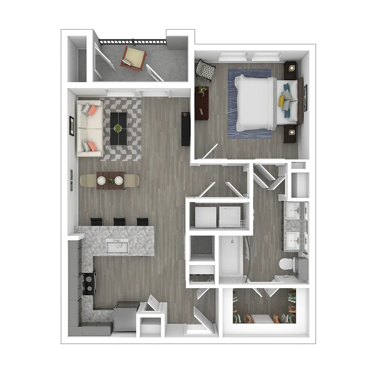 Floor plan A1