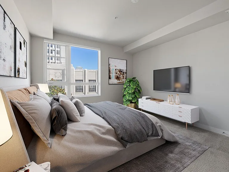 Primary bedrooms that accommodate any bed size and offer an abundance of light