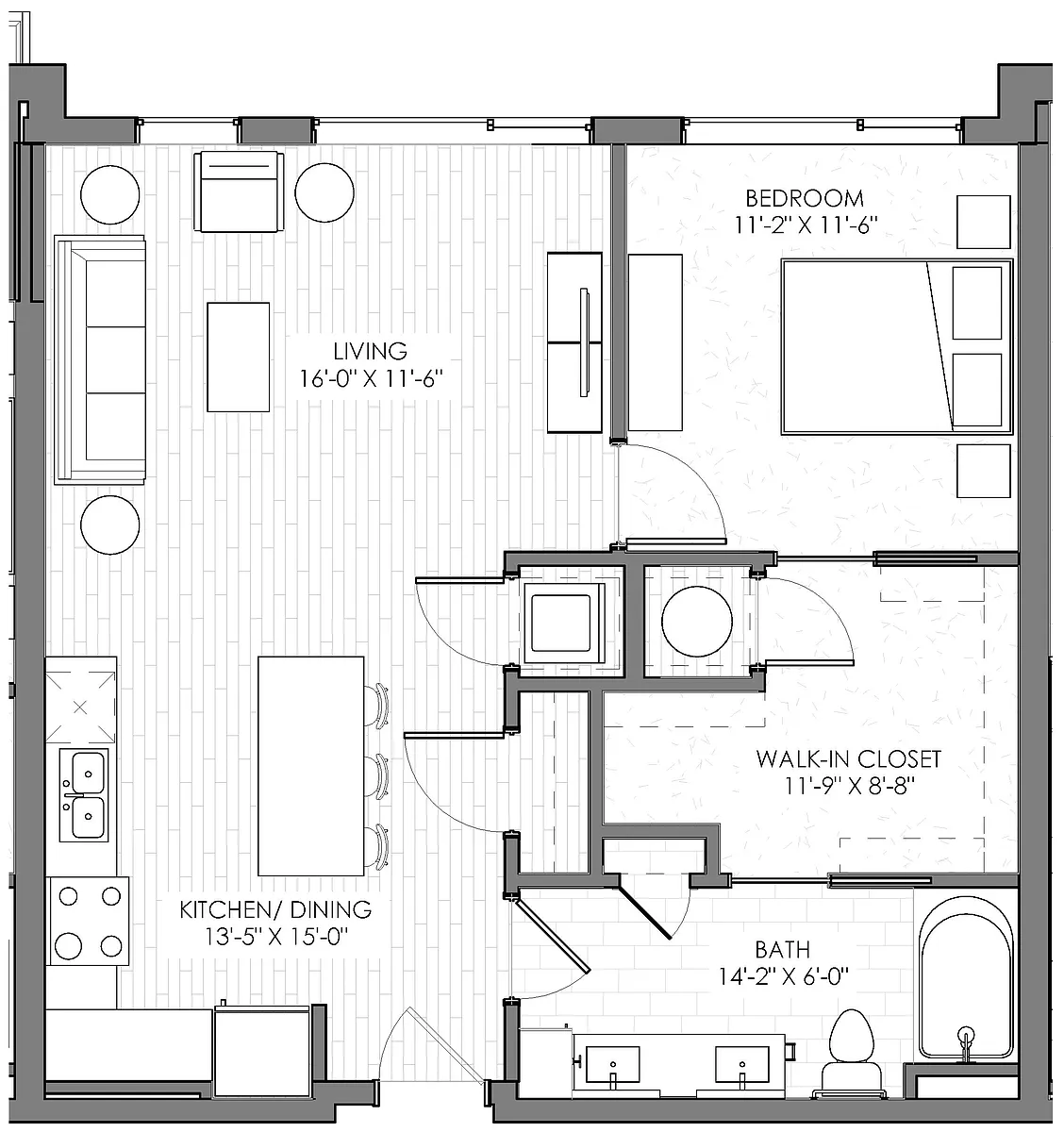 Floor plan Byers Peak