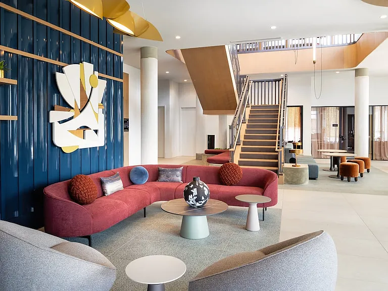 Lower-lobby lounge