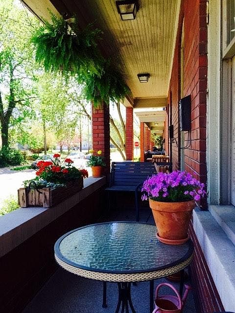Porch with a view
