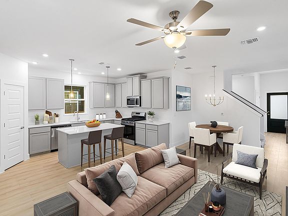 Living Dining Kitchen