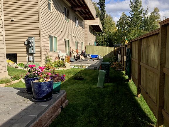 Walk out patio