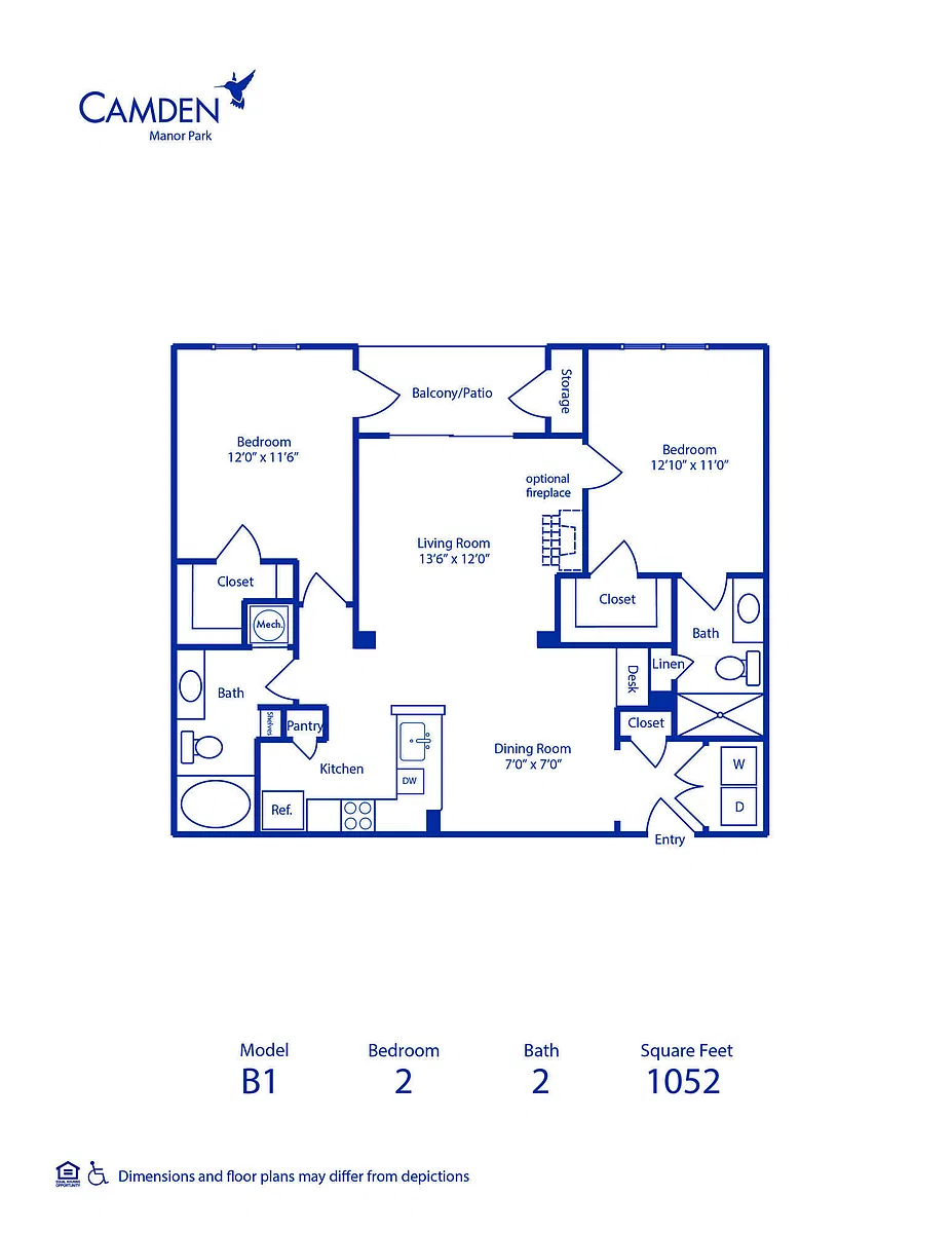 Floor plan B1