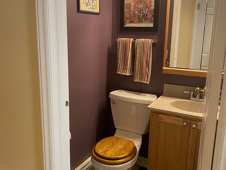 main floor half bath