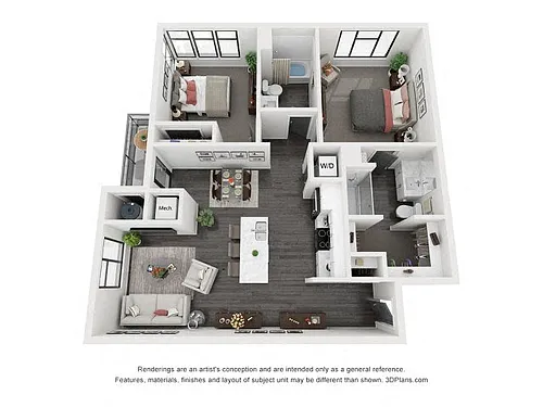 Floor plan Bryce Canyon