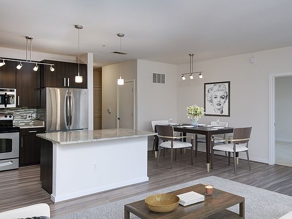 Open style floor plans with beautifully updated kitchens