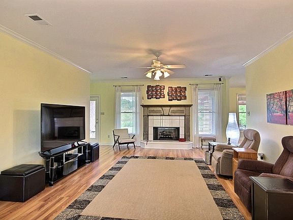 Stately Gas Fireplace