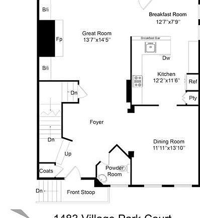2nd image of 1483 Village Park Ct NE