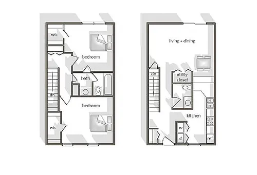 Floor plan Townhome