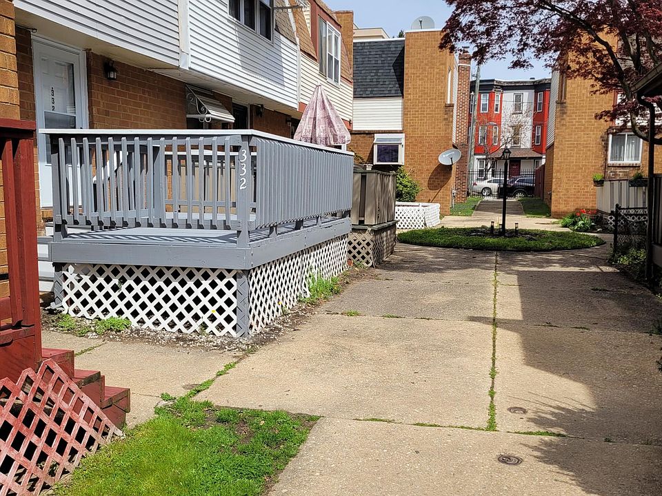 front of townhouse