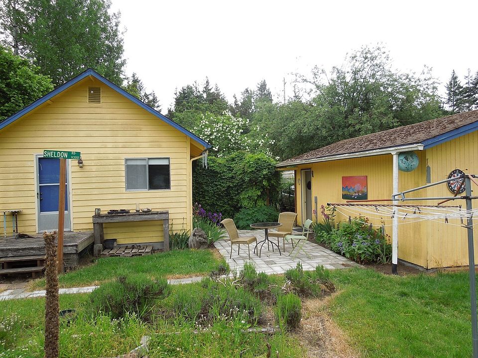 Back of house and back yard