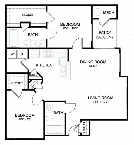 Floor plan 2A