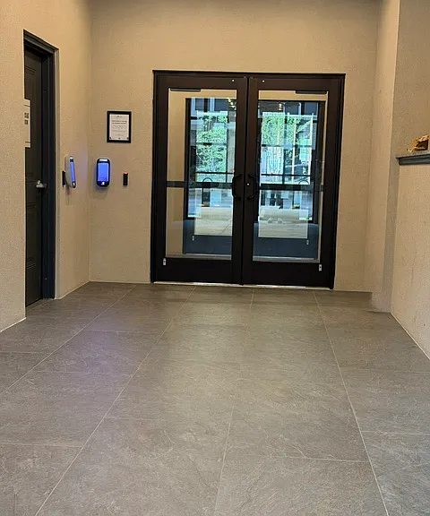 Secured Main Lobby