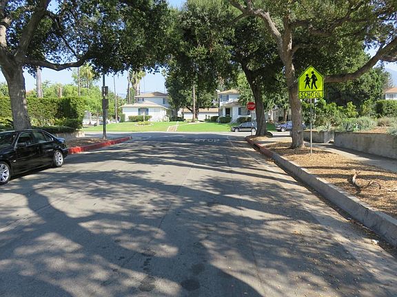 View is looking north on Mar Vista Avenue.