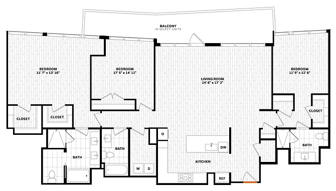 Floor plan D02N