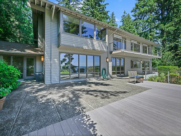View of home from South