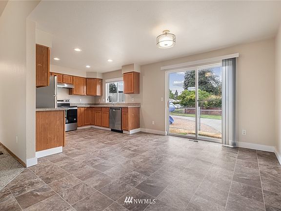 A huge dining area sits conveniently off the kitchen. Large enough for the biggest of gatherings.