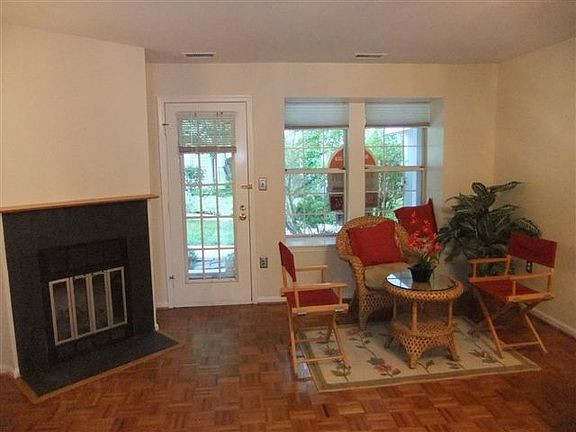 Open Living Room with Fireplace