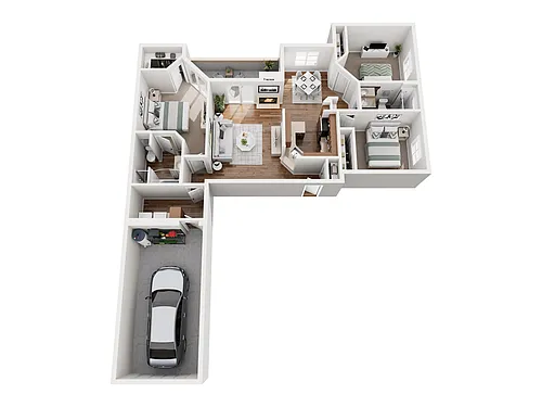 Floor plan 3x2 A - Prev Reno