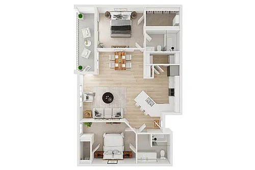 Floor plan B3