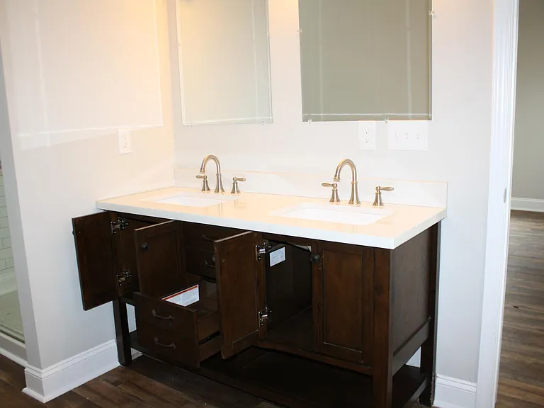 Spacious Double Vanity