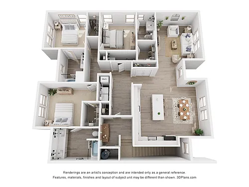 Floor plan C4D