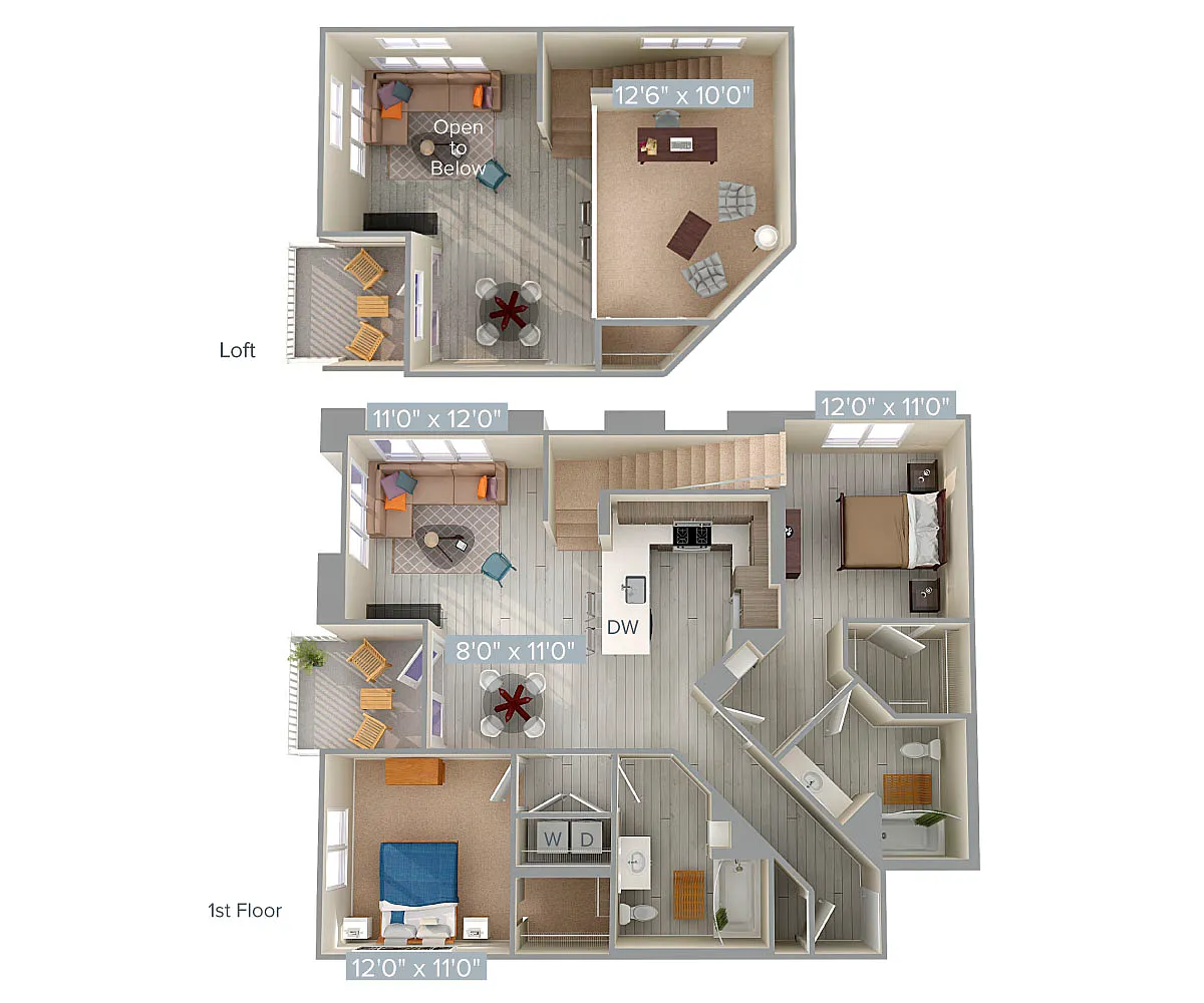 Floor plan B6L-1328