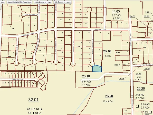 Eiffel Tower Ln, Paris, TN 38242