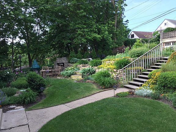 View from back entry