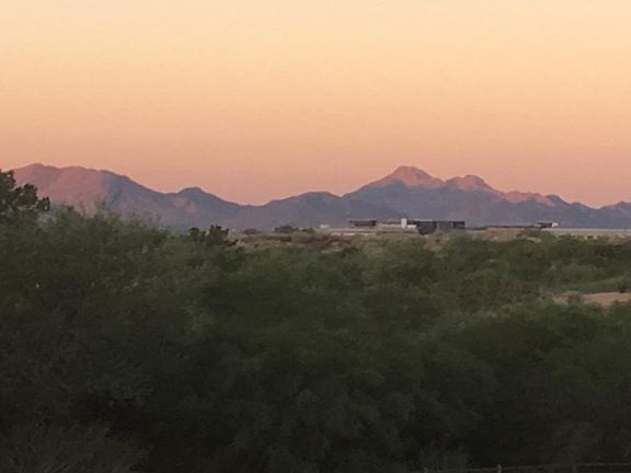 McDowell Mountains from Personal Veranda