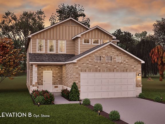 Willow Elevation B Stone