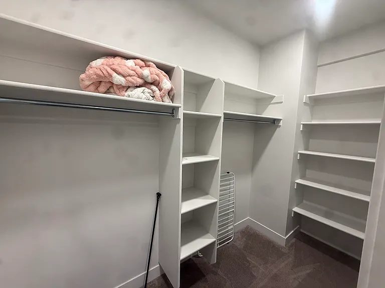 Closet (same closet both rooms)