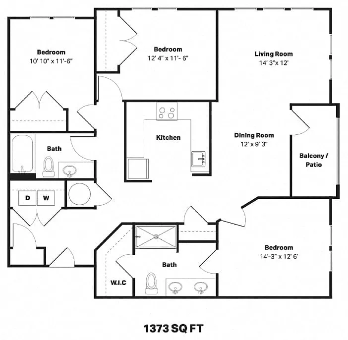 Floor plan C1