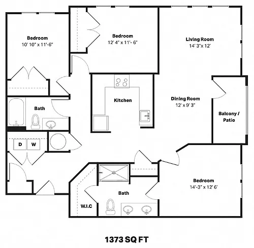 Floor plan C1