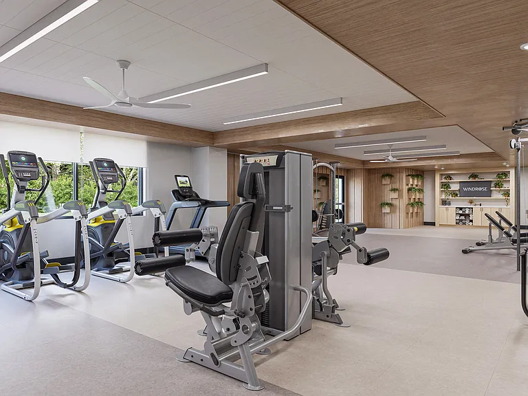 fitness center