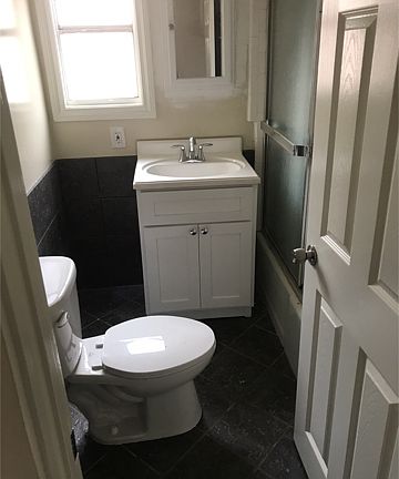 New mirror, New toilet