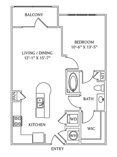 Floor plan A2CO1