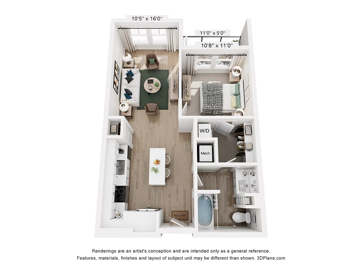 Floor plan A1